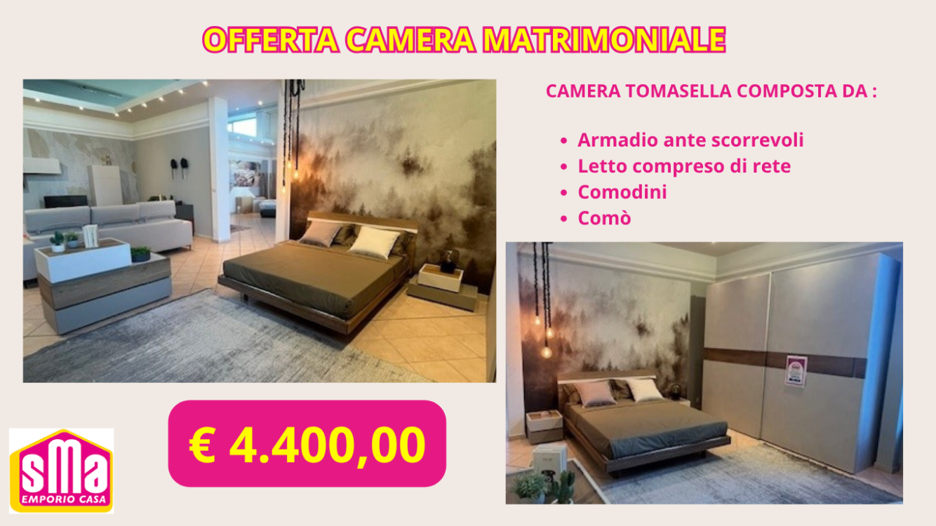 promo camera tomasella