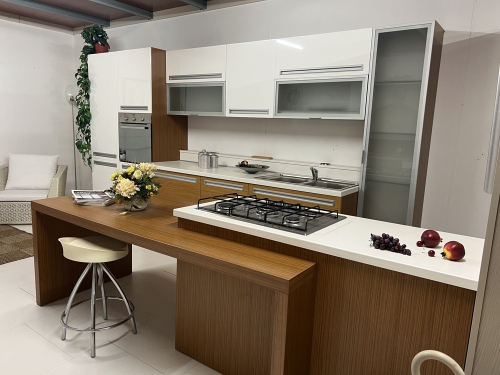venere teak + melissa laccato lucido bianco euro 3.000,00 (completa di elettrodomestici)