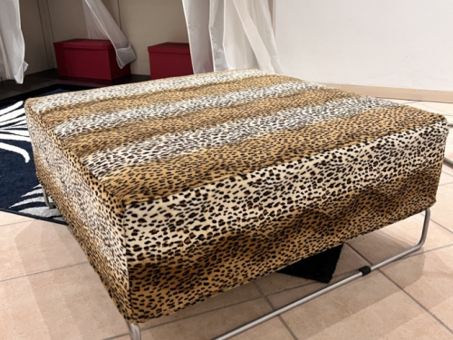 POUF FREE TIME LEOPARDO EURO 190,00